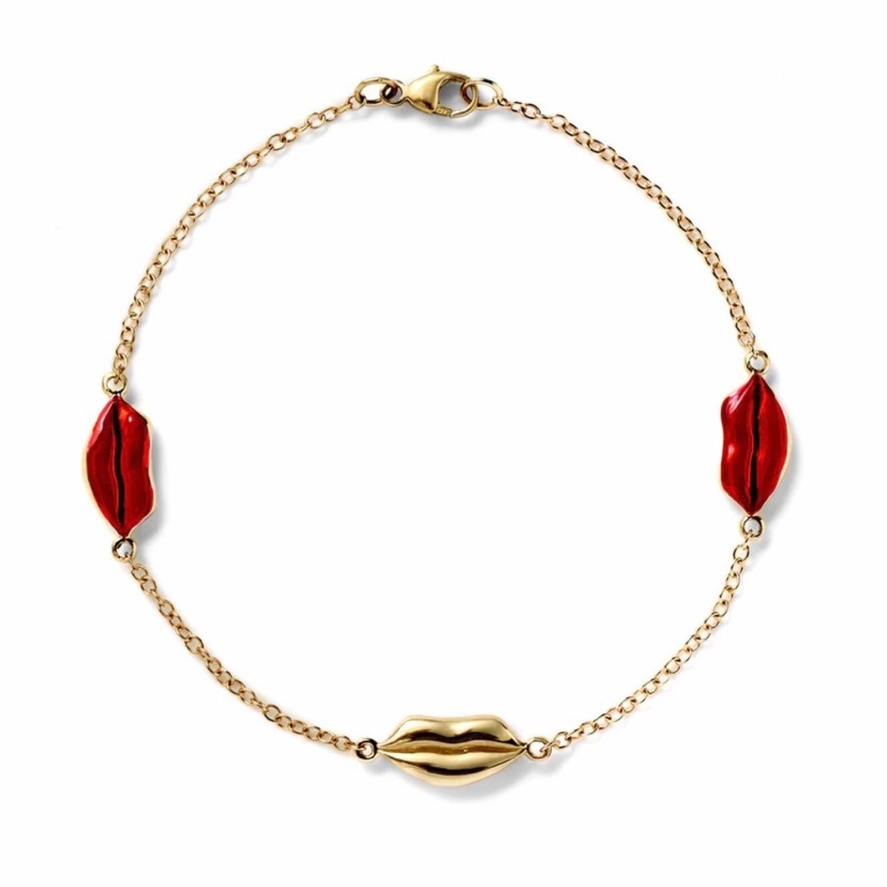 Alison Lou Kiss by the yard Bracelet 👄👄👄👄 - Picture 9 of 10